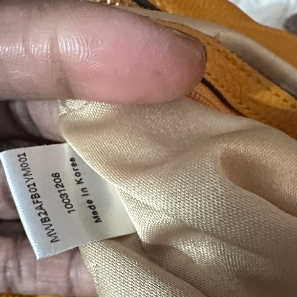 MCM Women's Satchel in Vibrant Orange - Picture 13 of 15